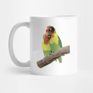 Fischer's Lovebirds Parrots Mug